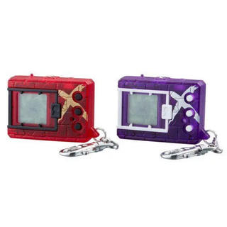 バンダイ(BANDAI)のデジタルモンスターX Ver.2  Red＆Purpleセット(携帯用ゲーム機本体)