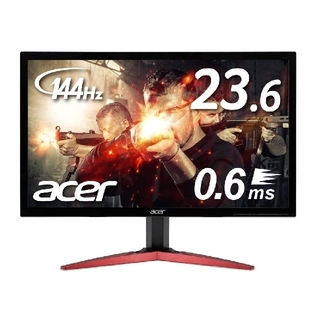 エイサー(Acer)の【新品】Acer ゲーミングモニター KG241QAbiip 23.6インチ(ディスプレイ)