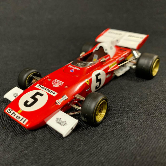 ミニカー 1/43 HOT WHEEL フェラーリ312B2 エンタメ/ホビーのおもちゃ/ぬいぐるみ(ミニカー)の商品写真