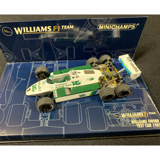 ミニカー 1/43 ミニチャンプス WILLIAMS FW 08B エンタメ/ホビーのおもちゃ/ぬいぐるみ(ミニカー)の商品写真