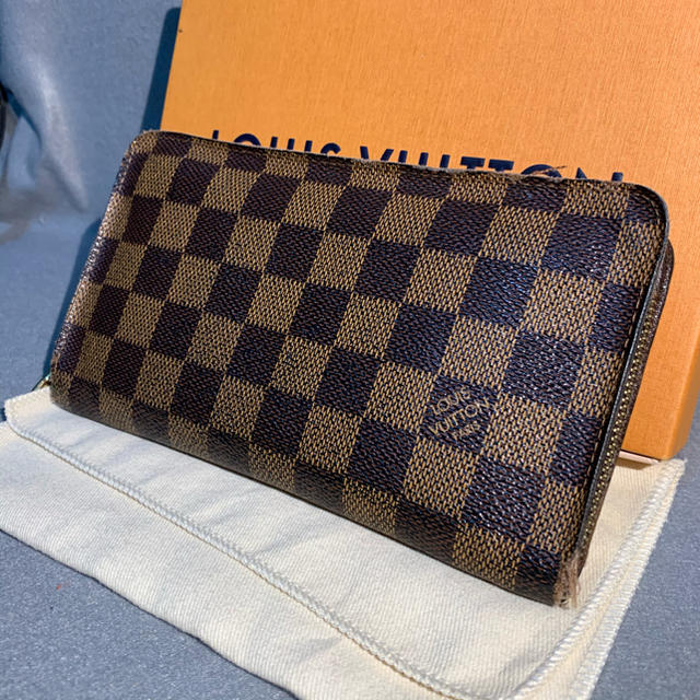 LOUIS VUITTON - ルイヴィトン ダミエ 長財布 ラウンドファスナー の通販 by コナン's shop｜ルイヴィトンならラクマ