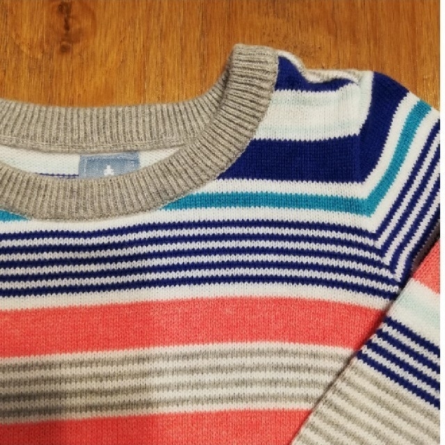 babyGAP(ベビーギャップ)の美品♥️GAP 110　ニットワンピース キッズ/ベビー/マタニティのキッズ服女の子用(90cm~)(ワンピース)の商品写真