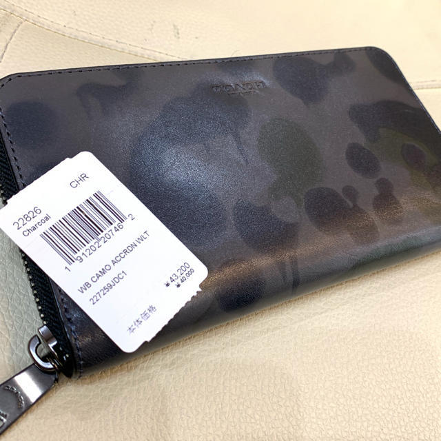 COACH(コーチ)のCOACH 22826 メンズ コーチ 長財布 未使用  メンズのファッション小物(長財布)の商品写真