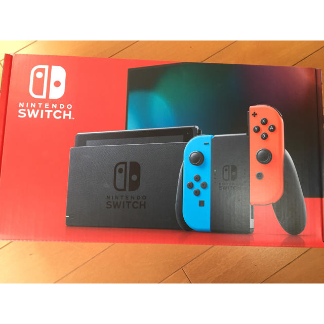 新品未開封 Nintendo Switch 新モデル (ネオンブルー)