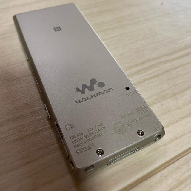 WALKMAN(ウォークマン)のWALKMAN ＮＷーＡ16モデル スマホ/家電/カメラのオーディオ機器(ポータブルプレーヤー)の商品写真