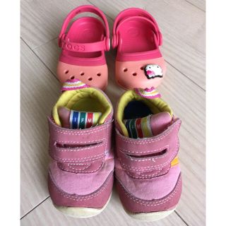 クロックス(crocs)のベビー 12㎝ スニーカー＆サンダル(スニーカー)