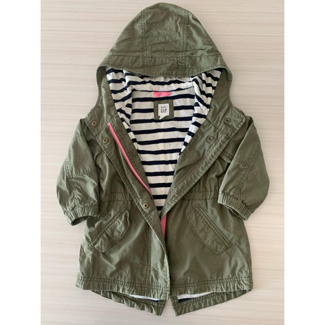 GAP Kids(ギャップキッズ)のGAPのモッズコート キッズ/ベビー/マタニティのキッズ服女の子用(90cm~)(コート)の商品写真