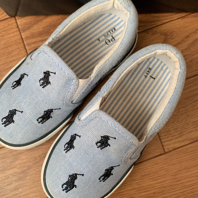 POLO RALPH LAUREN(ポロラルフローレン)のPOLO ラルフローレン 13cm キッズ/ベビー/マタニティのベビー靴/シューズ(~14cm)(スニーカー)の商品写真