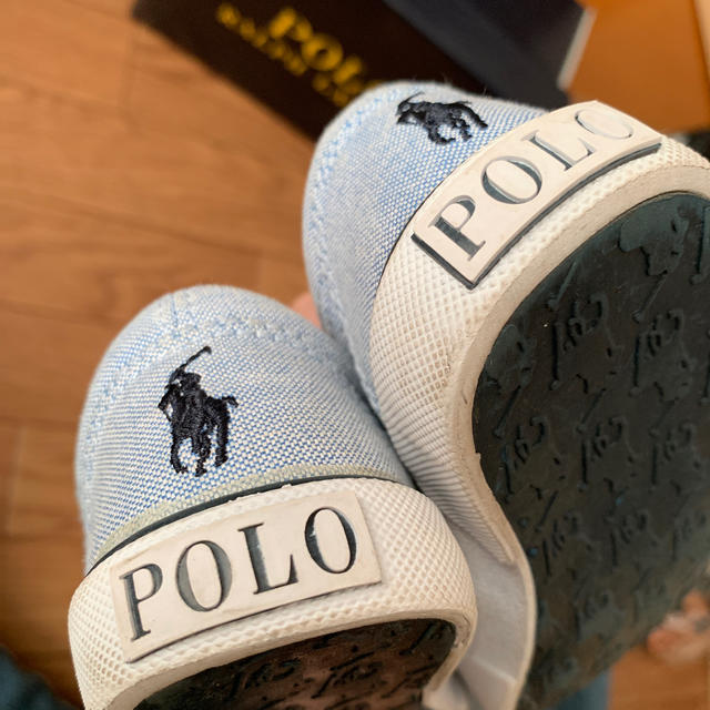 POLO RALPH LAUREN(ポロラルフローレン)のPOLO ラルフローレン 13cm キッズ/ベビー/マタニティのベビー靴/シューズ(~14cm)(スニーカー)の商品写真