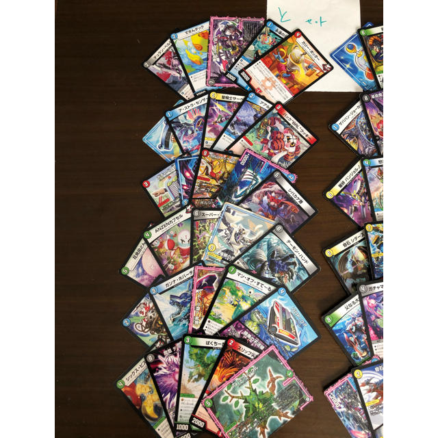デュエルマスターズ(デュエルマスターズ)のデュエマ カード　60枚　と エンタメ/ホビーのアニメグッズ(カード)の商品写真