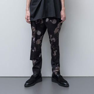 ラッドミュージシャン(LAD MUSICIAN)のLAD MUSICIAN ボンテージ スラックス 17ss 花柄(スラックス)