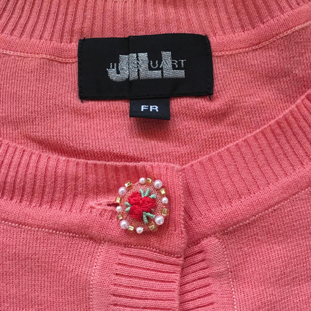 JILL by JILLSTUART(ジルバイジルスチュアート)のジルバイ*ビジューボタンカーディガン レディースのトップス(カーディガン)の商品写真