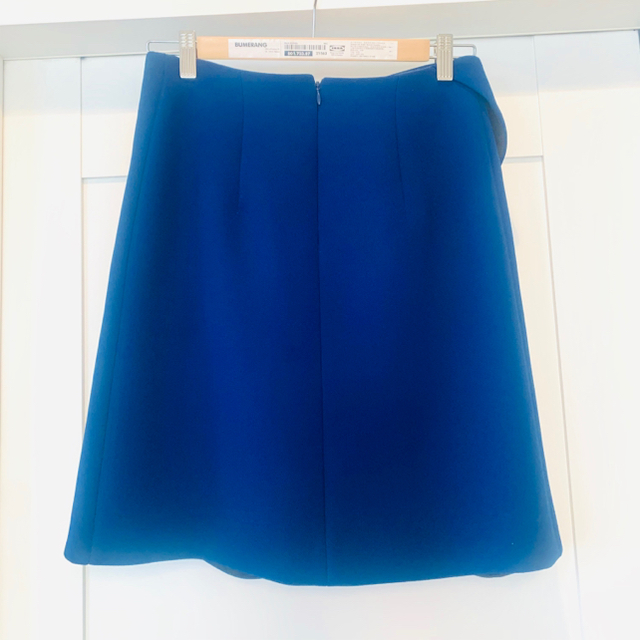 CARVEN(カルヴェン)のcarven スカラップスカート ブルー レディースのスカート(ミニスカート)の商品写真