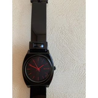 ニクソン(NIXON)のNIXON 腕時計 タイムテラー ブラック&ピンク(腕時計)