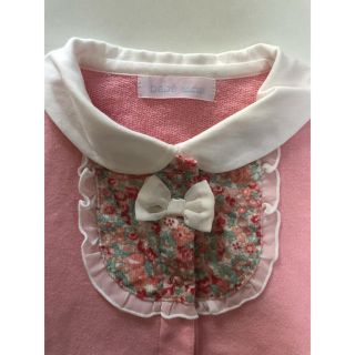 ベベ(BeBe)のBeBe ベビー服   80  女の子(ロンパース)