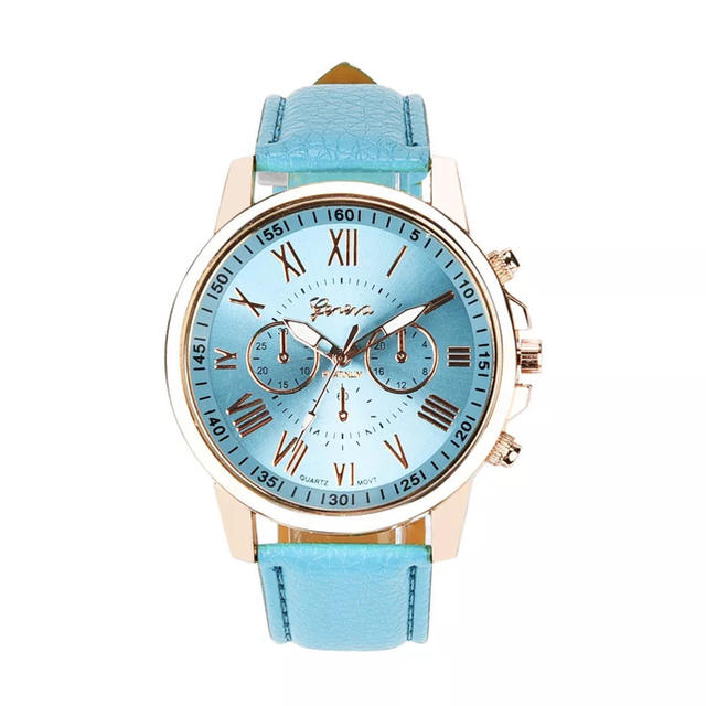 腕時計　レディース　水色　新品　Mnycxen 即日発送の通販