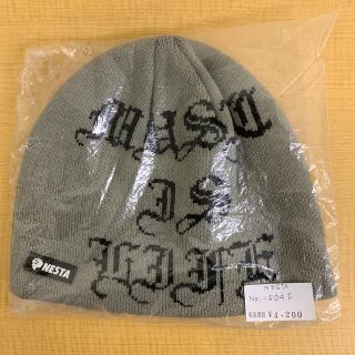 ネスタブランド(NESTA BRAND)の◆新品未使用◆NESTA BRAND ニット帽　グレー(ニット帽/ビーニー)