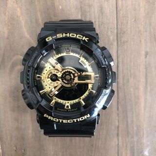 ジーショック(G-SHOCK)のCASIO G-SHOCK  GA-110GB  ブラック ゴールド(腕時計(デジタル))