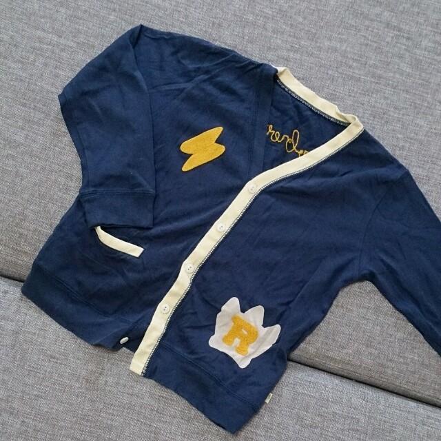 RODEO CROWNS(ロデオクラウンズ)のKIDS☆RODDYくんカーディガン キッズ/ベビー/マタニティのキッズ服男の子用(90cm~)(カーディガン)の商品写真