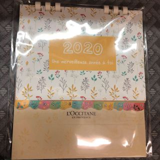 ロクシタン(L'OCCITANE)のロクシタン　2020年卓上カレンダー(カレンダー/スケジュール)