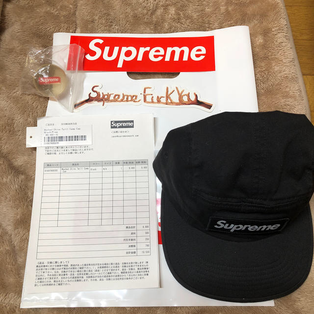 washed chino twill camp cap