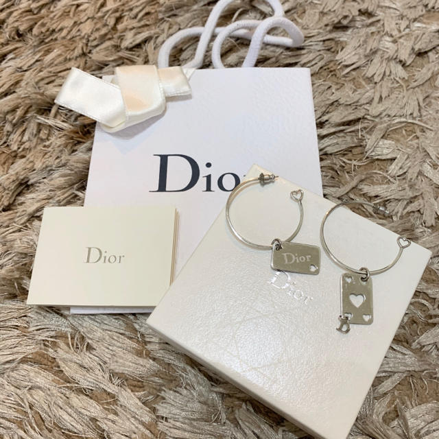 Christian Dior - ディオール フープピアスの通販 by hina's shop