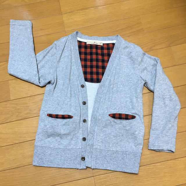 GLOBAL WORK(グローバルワーク)の男児　GLOBAL WORK カーディガン キッズ/ベビー/マタニティのキッズ服男の子用(90cm~)(その他)の商品写真