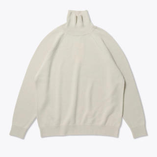 ユナイテッドアローズ(UNITED ARROWS)の新品 19AW BATONER バトナー ハイネックニット アイボリー(ニット/セーター)