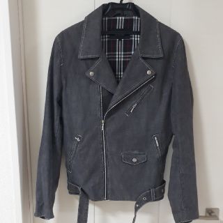 バーバリーブラックレーベル(BURBERRY BLACK LABEL)のバーバリーブラックレーベル　ライダース　　最終値下げ(ライダースジャケット)