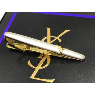 サンローラン(Saint Laurent)のイブサンローラン　ｙゴールド ロゴ　ネクタイピン　タイピン  タイバー(ネクタイピン)