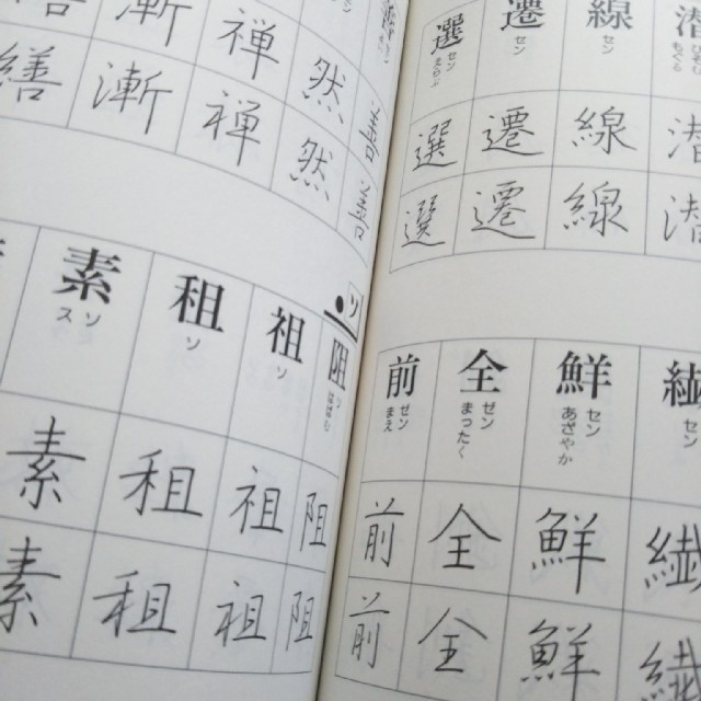 常用漢字・人名用漢字 楷書 行書 辞典 あて名便利帳の通販 by チュン