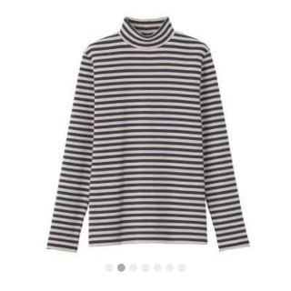 ムジルシリョウヒン(MUJI (無印良品))のMUJI ストレッチフライス編みハイネックT(Tシャツ(長袖/七分))