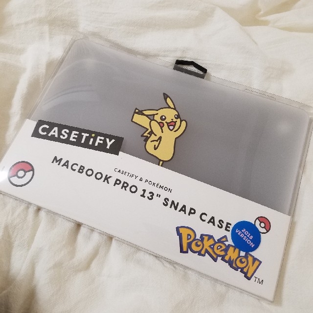 casetify ポケモン　macbook pro13 snapcase