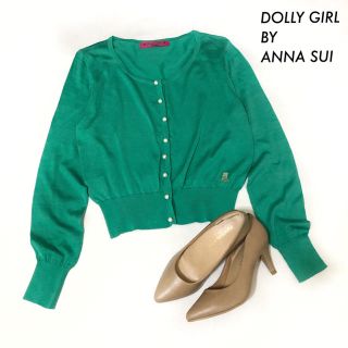 ドーリーガールバイアナスイ(DOLLY GIRL BY ANNA SUI)のDOLLY GIRL BY ANNA SUI★長袖カーディガン シルク混(カーディガン)