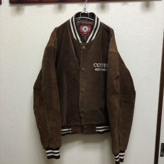 CONVERSE Suede Leather Stadium Jacket