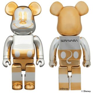 メディコムトイ(MEDICOM TOY)のBE@RBRICK FUTURE MICKEY セット(キャラクターグッズ)