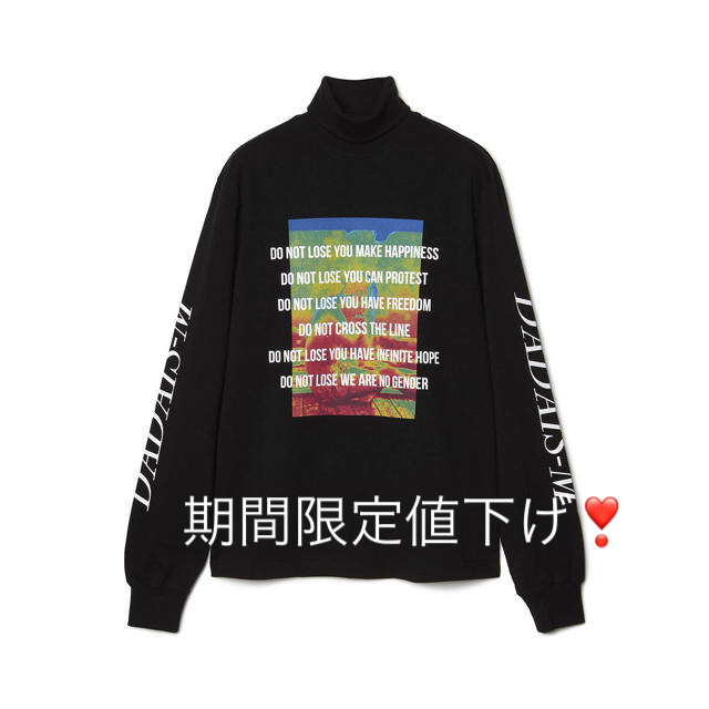 クリスチャンダダ DADA 2019AW タートルネックTシャツ クリスチャンダダ DADA 2019AW タートルネックTシャツ