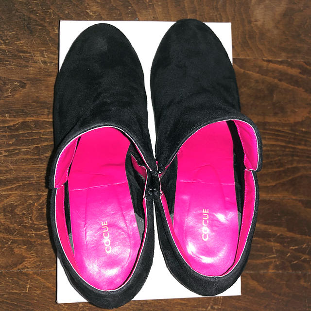 COCUE(コキュ)のCOCUE(コキュ) ブーティ / 23cm ４Ｅ レディースの靴/シューズ(ブーティ)の商品写真