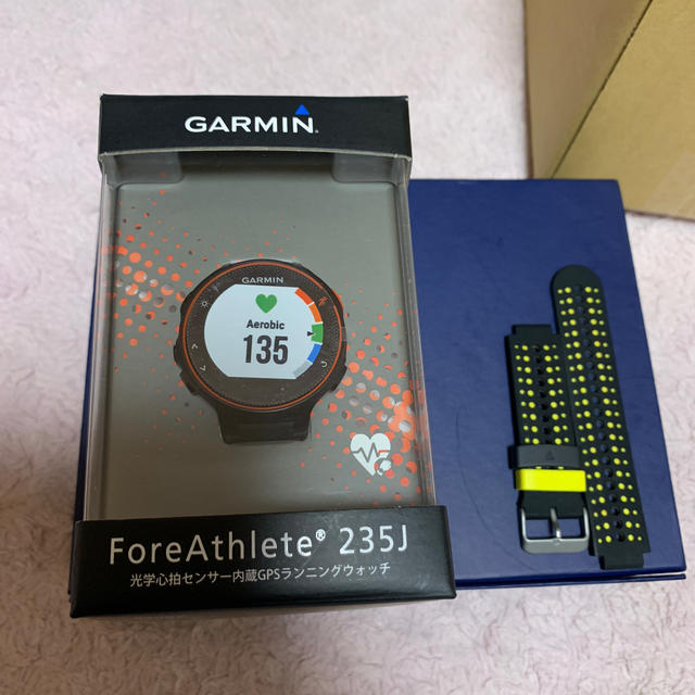 garmin for athlete  235j  美品 保証あり おまけ付き