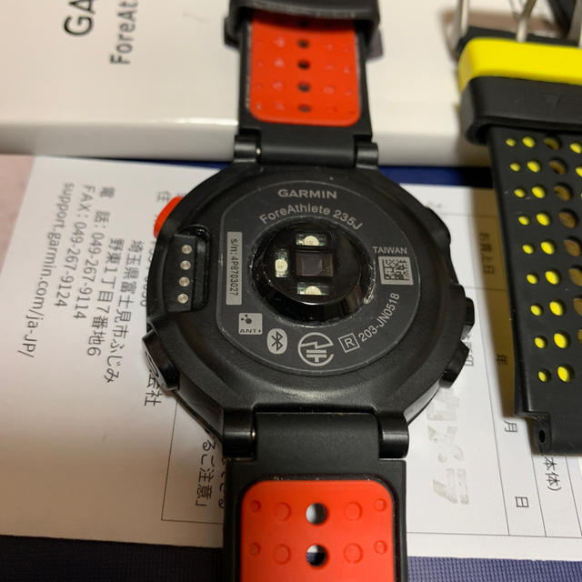 garmin for athlete  235j  美品 保証あり おまけ付き 3