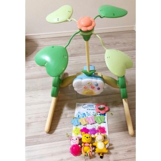 タカラトミー(Takara Tomy)のくまのプーさん6WAYジムにへんしんメリー☆(オルゴールメリー/モービル)