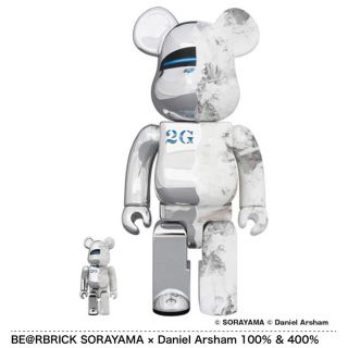 メディコムトイ(MEDICOM TOY)のBE@RBRICK SORAYAMA × Daniel Arsham 400％(キャラクターグッズ)