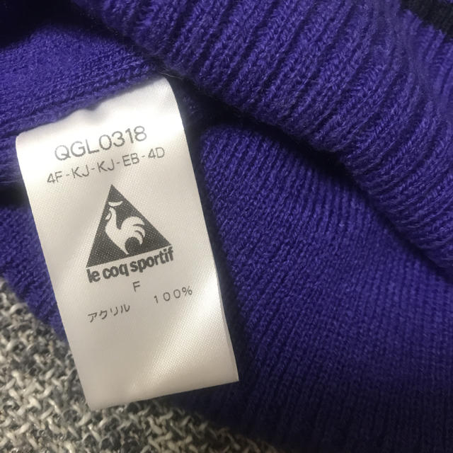 le coq sportif(ルコックスポルティフ)のルコック ☆ニット帽 レディースの帽子(ニット帽/ビーニー)の商品写真