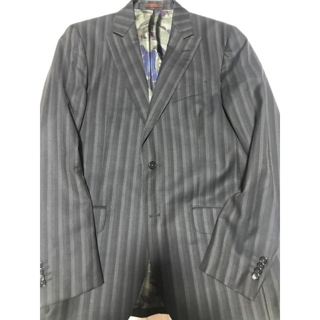 15万↑ETRO milano オルタネイトペンストライプ size 48 上品な