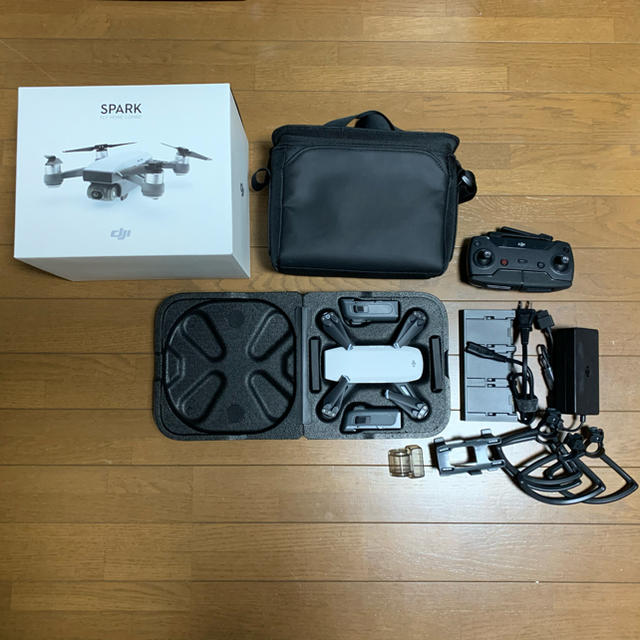 dji spark fly more combo white