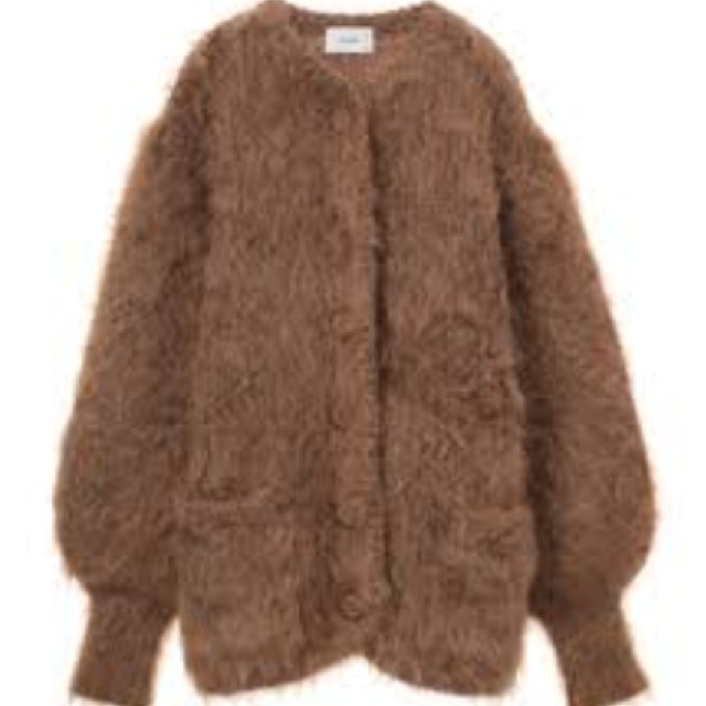 CLANE  shaggy over cardigan  レディースのトップス(カーディガン)の商品写真