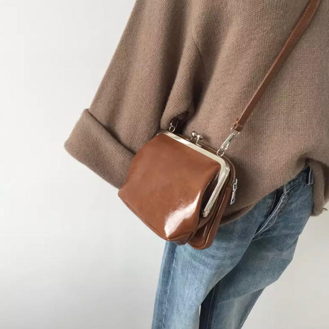 がま口ショルダーバッグ、財布 各1 1