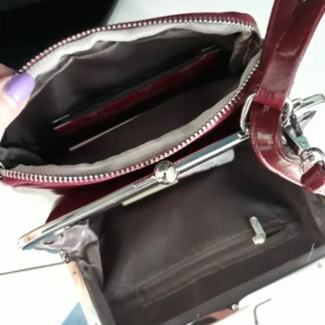 がま口ショルダーバッグ、財布 各1 3