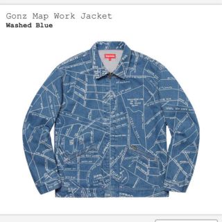 シュプリーム(Supreme)のだるだるさん専用Supreme 19SS Gonz Map(Gジャン/デニムジャケット)