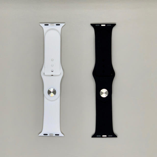 Apple Watch(アップルウォッチ)のApple Watch コンパチブルバンド スポーツバンド メンズの時計(ラバーベルト)の商品写真